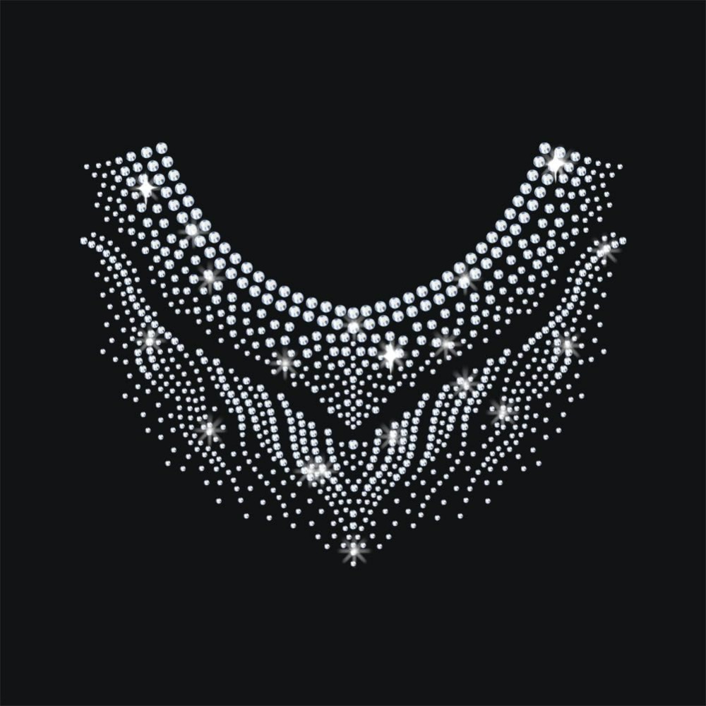 Hotfix Rhinestone Sheet - ジムスーツ用アイロン接着ラインストーン転写シート 11.7x8.3インチ 花柄 熱転写デカール ブリングデカール 熱転写