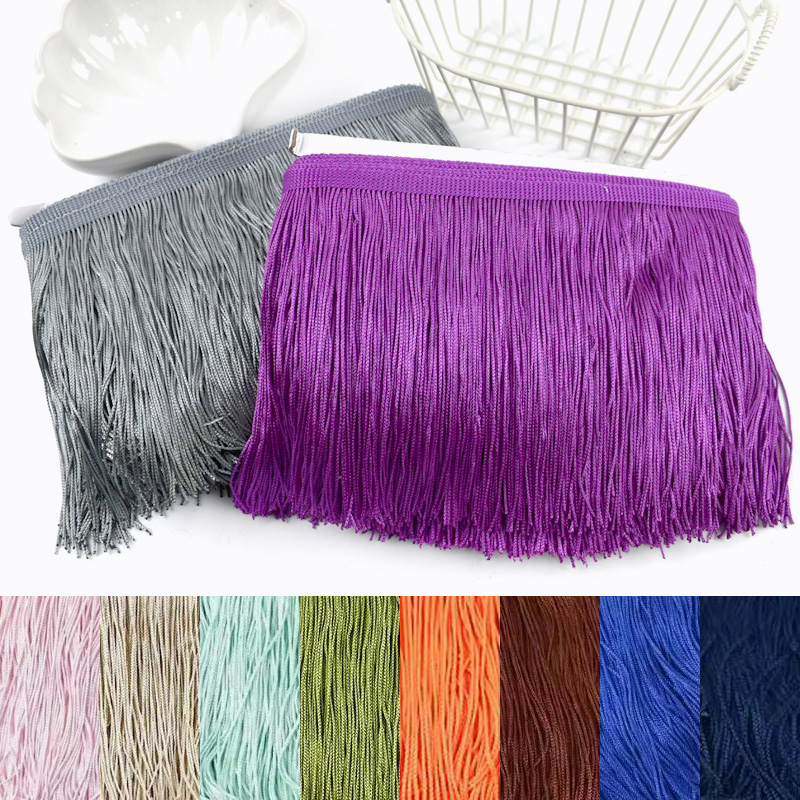 5/10ヤード 10-20cm縫製用タッセルフリンジ ポリエ - Fringe Ribbon Sewing のレビューと価格