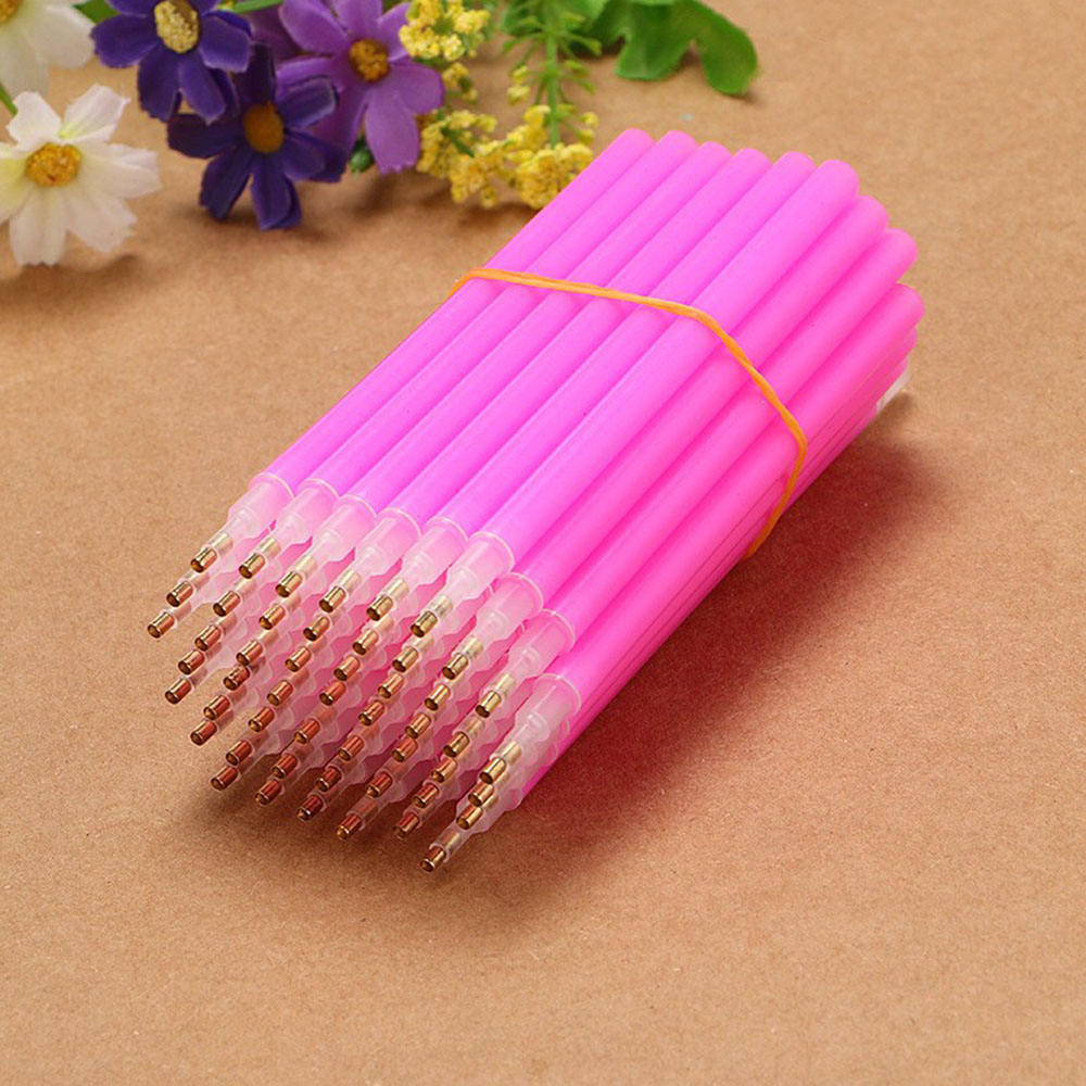 卸売 50/100 個プラスチックダイヤモンド塗装ペンポイン - Embroidery Embellishments のレビューと価格