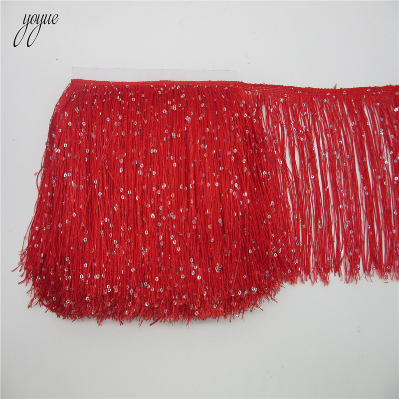 Yoyue-ポリエステルとフリンジ付きの長いリボン,フリンジ - Fringe Ribbon Sewing のレビューと価格