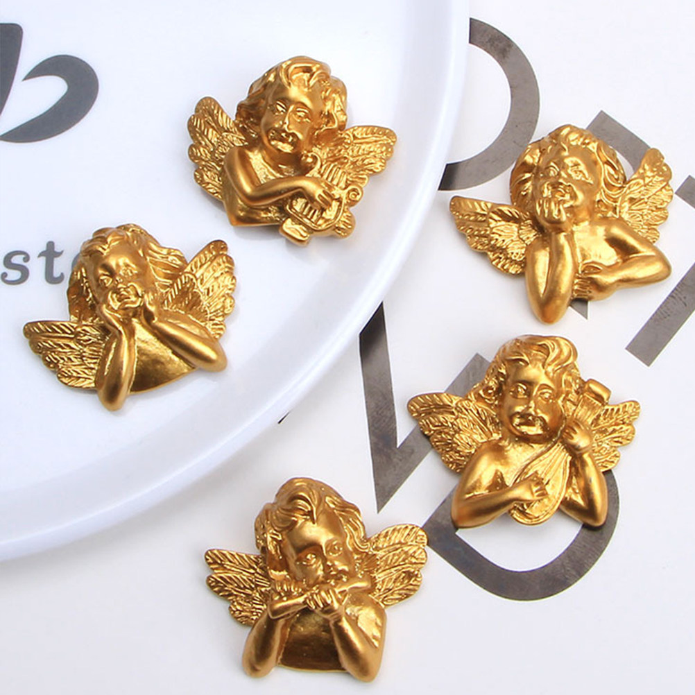 15 個樹脂エンジェルアクセサリークラフト DIY チャーム - Craft Embellishments のレビューと価格
