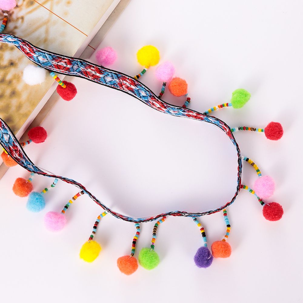 ボヘミアンタッセルレーストリボン、刺embroideredコ - Tassel Fringe Trim のレビューと価格