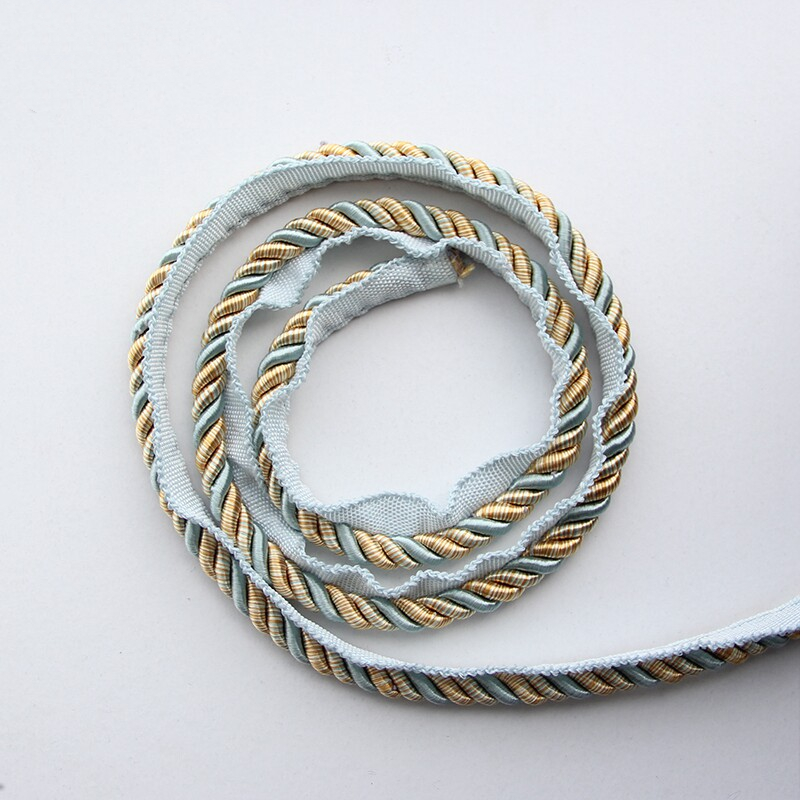 12.5m ツイストフランジ付きパイピングコードトリム装飾ロ - Cord Trim Twisted のレビューと価格