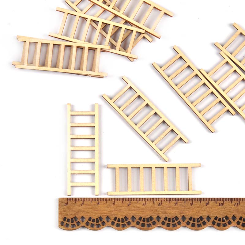 20 ピース/ロット 20 × 60 ミリメートル天然はしご - Craft Embellishments のレビューと価格