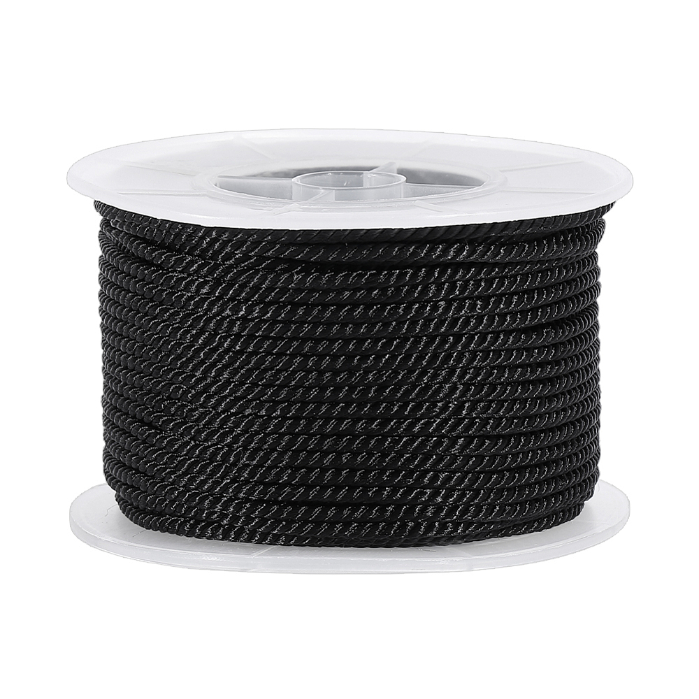 27.34ヤード ブラックツイストコードトリム 2.5mm  - Cord Trim Twisted のレビューと価格
