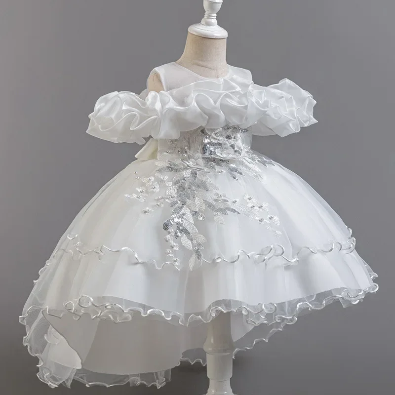 ノースリーブのレースのイブニングドレス,花柄のウェディングド - Lace Ribbon Trim のレビューと価格