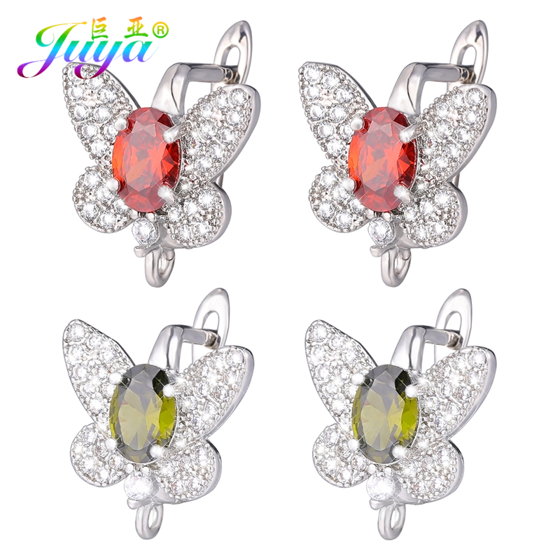 Juya-金メッキと銀メッキのバタフライイヤリング,日曜大工 - Embroidery Craft のレビューと価格