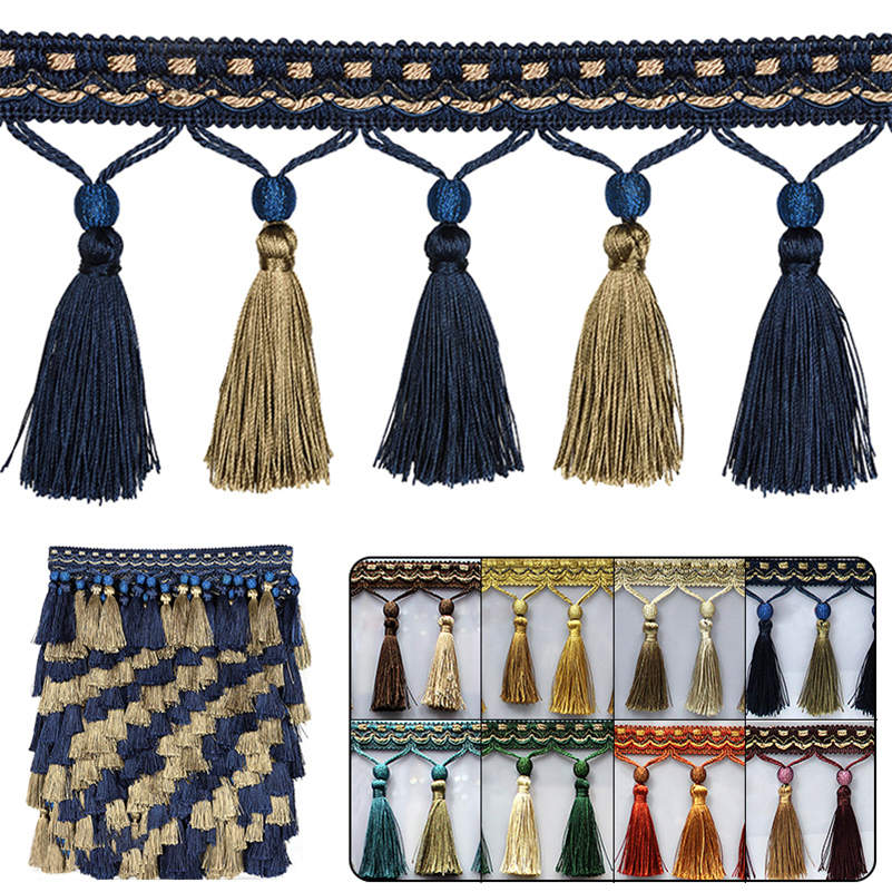 タッセルフリンジトリム,工芸品,アクセサリー,クッション,ソ - Tassel Fringe Trim のレビューと価格