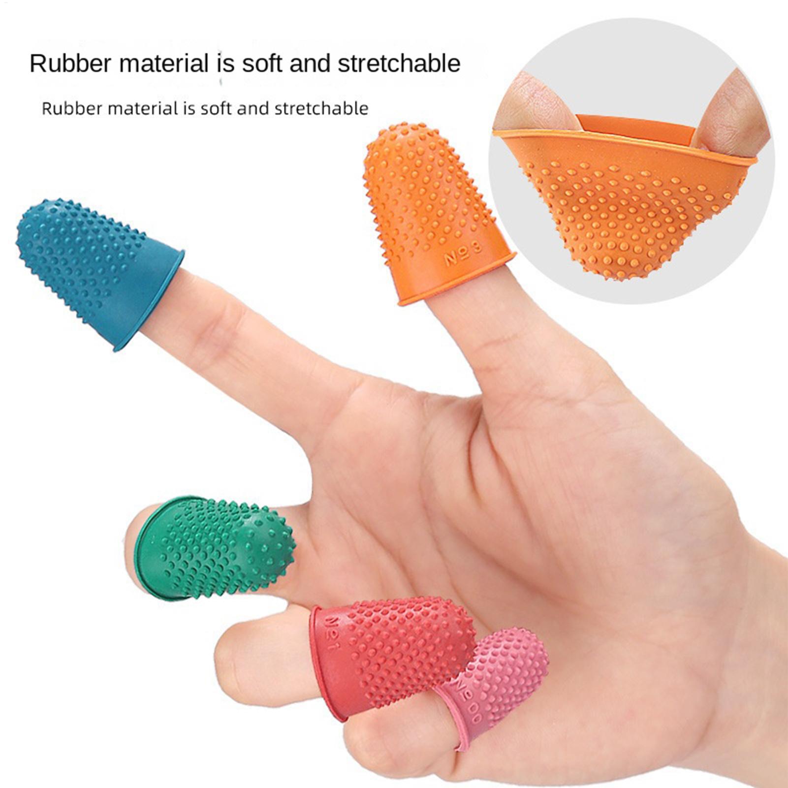 フィンガーグリップ ラバー再利用可能なプロテクター 5ピース - Embroidery Craft のレビューと価格