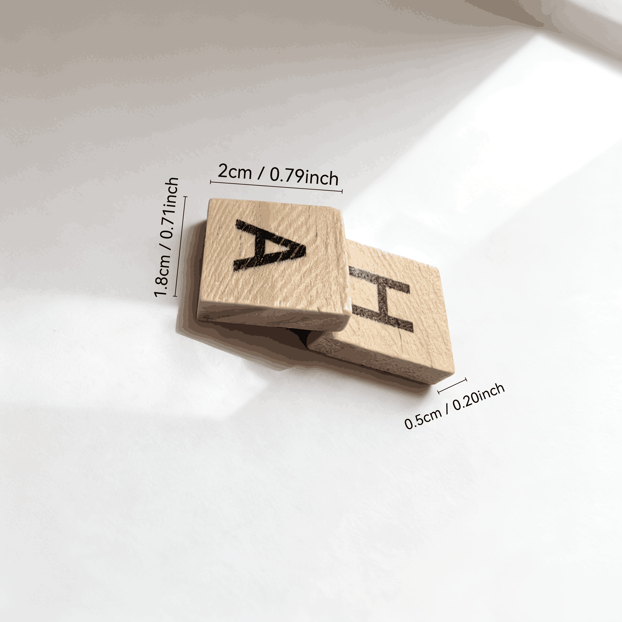 100個入り 木製レターキューブ クラフト用、A-Zの文字入 - Craft Embellishments のレビューと価格