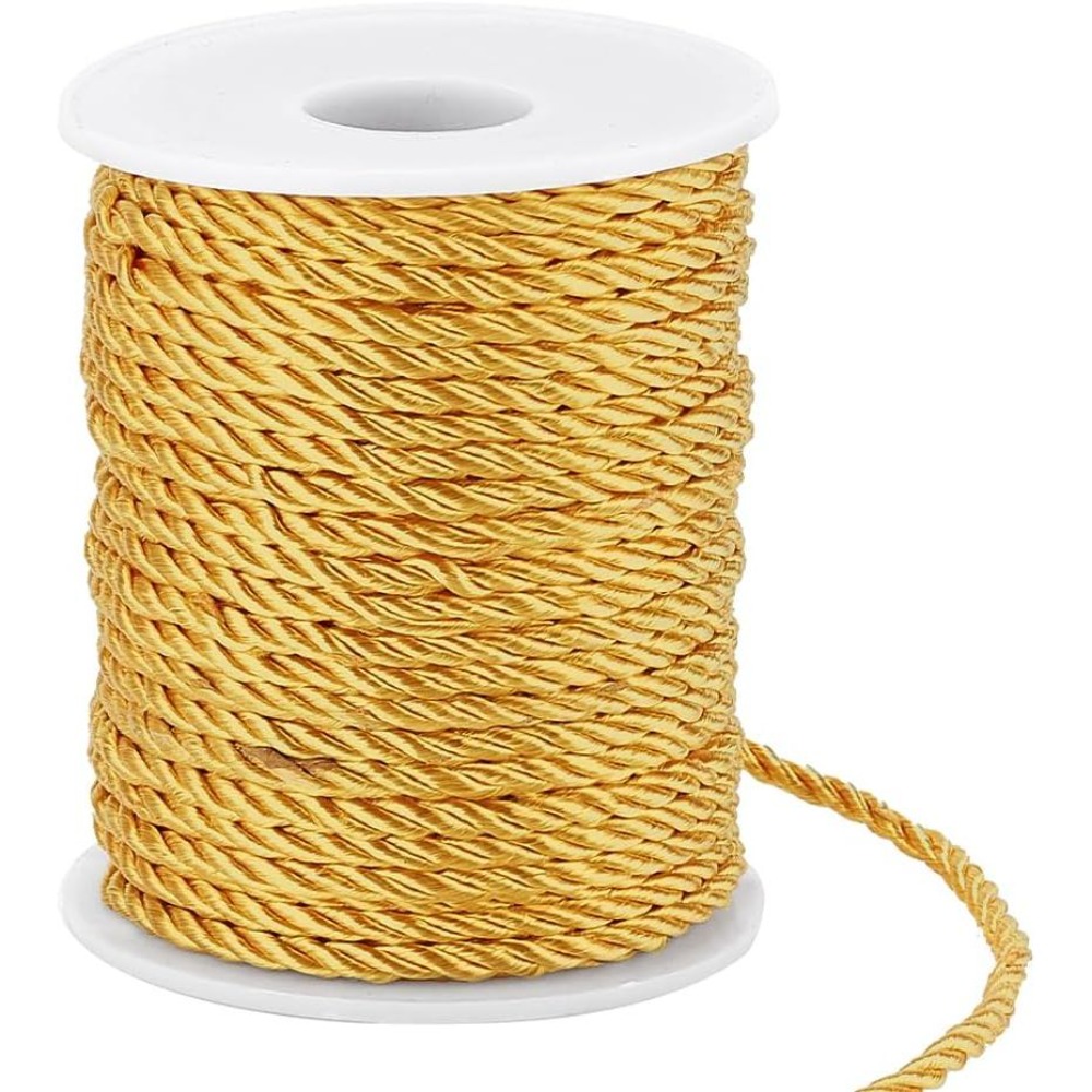1ロール32ヤードツイストコードトリム3プライ3mmポリエス - Cord Trim Twisted のレビューと価格