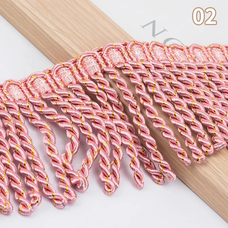 7cmソファフリンジレース枕カーテンホームクラフト装飾縫製ア - Cord Trim Twisted のレビューと価格