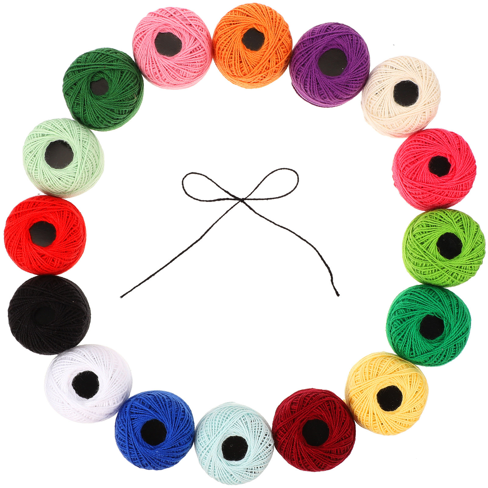 16巻の刺繍糸 コットン製 多色 強力 再利用可能 DIY縫 - Embroidery Craft のレビューと価格